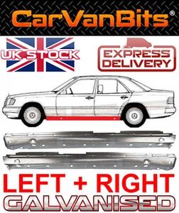PAR DE PANELES EXTERIORES ÓXIDO CUERPO DE REPARACIÓN DE UMBRAL COMPLETO CLASE E PARA MERCEDES W124 84-96 - Imagen 1 de 10