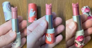 Paul & Joe 3 Cat Lipsticks - Clair de Lune 2010 Collection - New In Box Rare LE - Picture 1 of 12