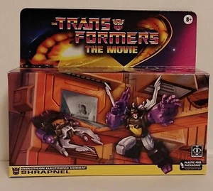 Transformers the Movie Retro G1 Shrapnel Actionfigur 2023 Hasbro - Bild 1 von 2