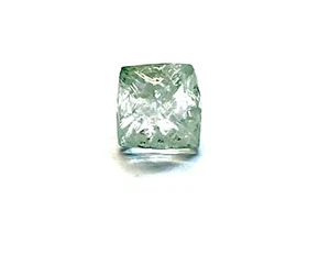 Grüner 1,17 Karat einzigartiger ungeschliffener Rohdiamant - Bild 1 von 3