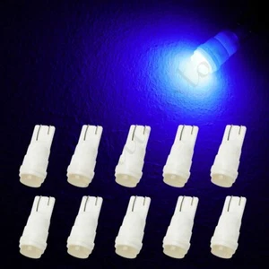 10x Azul T10 Bombilla LED Interior Cuadro de instrumentos Luz de tablero para Ford 1966-2004 - Imagen 1 de 11