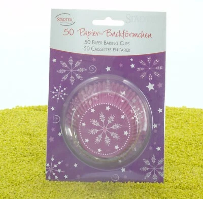 Städter Papierbackförmchen Kristall lila maxi 50 Stück  - Bild 1 von 4