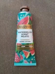 Beloved Watermelon Mojito & Mint Hand Lotion 1oz New Love Beauty and Planet Mini - Picture 1 of 1