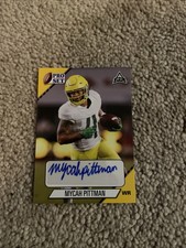 173: 2021 Leaf Pro Set College Football Auto, Mycah Pittman Oregon Ducks #PS-MP1