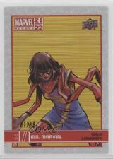 2021-22 Upper Deck Marvel Annual Gold Linearity 87/88 Ms Marvel #56 0s7a