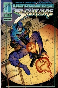 Comic Book Ultraverse Solitaire Issue #1 1993 Malibu Comics Great Shape - Picture 1 of 2