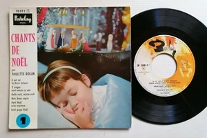 Paulette Rollin Chants De Noel Vol 1 - 7" Ep 11/1960 6 Titres Barclay 70011 - Picture 1 of 2