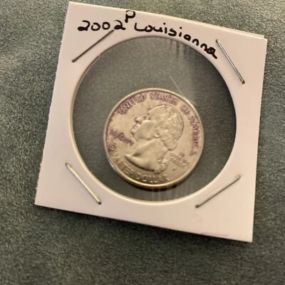 2002 P Louisiana State Quarter Planchet Error - Image 1 of 4