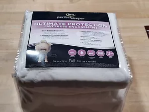 NEW Serta Perfect Sleeper Ultimate Protection Mattress Encasement White Full - Picture 1 of 4