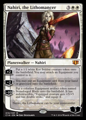Nahiri, the Lithomancer Commander 2014 Lightly Played, English - MTG - Image 1 of 1