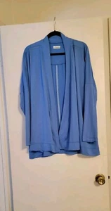 Columbia Lightweight Cardigan Womens Size 1x BLUE Stretch Pfg New - Bild 1 von 5
