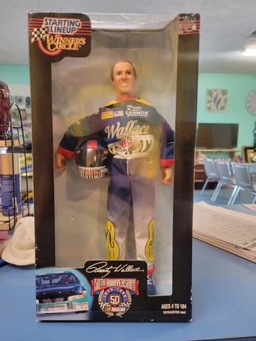 Nascar Rusty Wallace Action Figure 12in Doll Starting Line Up Winner Circle 1998 Cover