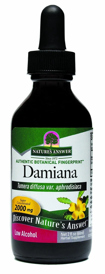 Nature's Answer Damiana Leaf Low Alcohol 2 oz - Image 1 of 1
