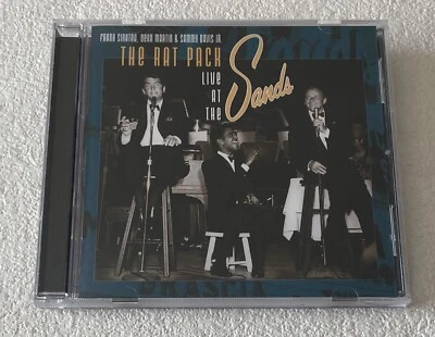 FRANK SINATRA/DEAN MARTIN/SAMMY DAVIS, JR.~RAT PACK LIVE AT THE SANDS~2001 UK CD - Image 1 of 4