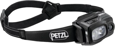 Lámparas para correr ligeras para hombre y mujer Petzl SWIFT RL 1100 LM negras Foto 1 de 2