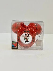 "De colección Enesco Disney Adorno de Navidad Mickey Mouse Ilimitado Orejas Rojas Santa 4""" - Imagen 1 de 10