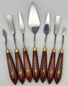 Paleta de artistas cuchillo paleta pintura acrílica al óleo Winsor & Newton - Elección de tamaños - Imagen 1 de 17
