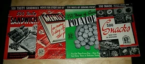4 1941 COOK BOOKS FROM "CULINARY ARTS INSTITUTE" Vintage Very Good CONDITION - Picture 1 of 5