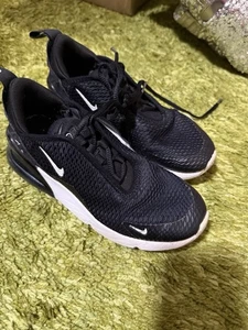 Nike Air Max 270 Low Negro - AO2372-001 Jóvenes Niños Talla 1.5 Tenis - Imagen 1 de 10