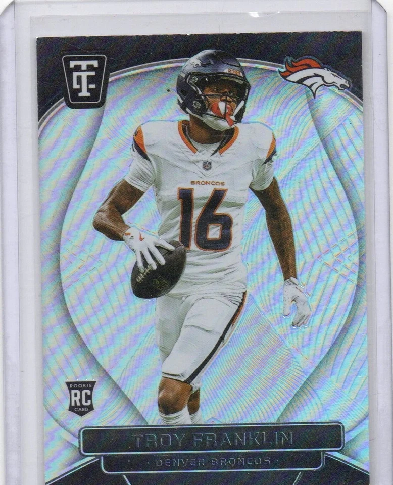 TROY FRANKLIN 2024 TOTALLY CERTIFIED ROOKIE R/C SILVER - Image 1 of 1