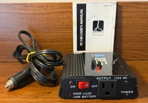 Vintage Power-To-Go Power Inverter PC-140 Adds AC Outlet to Motor Vehicles - Picture 1 of 3