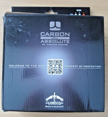 Veredus Carbon Gel Absolute Rear Large schwarz Knöchelschutz Pferdestiefel - Bild 1 von 4