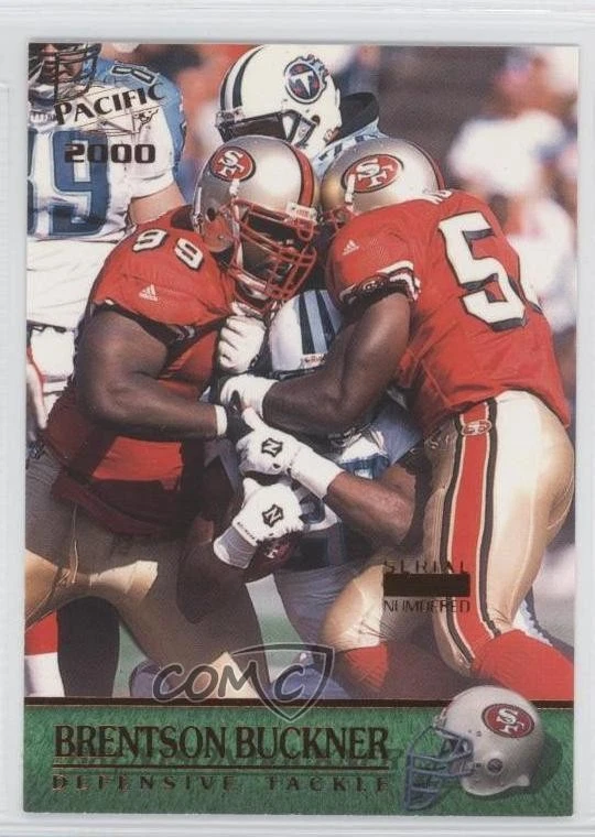 2000 Pacific Copper Missing Serial Number Brentson Buckner #335 - Image 1 of 2