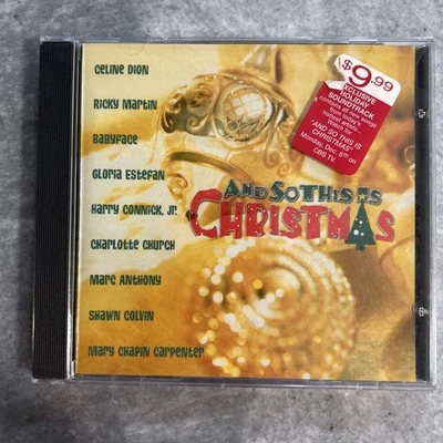 Christmas Music CD And So This Is Christmas Sony Music NEW SEALED Mixed Artist - Image 1 of 4