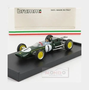 1:43 BRUMM Lotus F1 25 #1 Winner Belgium Gp Jim Clark 1963 WC + Driver R331-CH - Foto 1 di 2