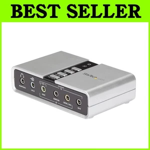 7.1 USB Sound Card Adapter - Laptop Audio Enhancer - Picture 1 of 10