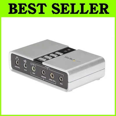 7.1 USB Sound Card Adapter - Laptop Audio Enhancer - Image 1 of 4