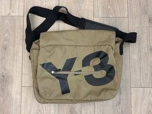 Y-3 Yohji Yamamoto Adidas Schultertasche Messenger Bag Nylon Kariert Logo A43008 - Bild 1 von 12