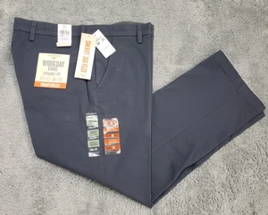 Dockers Men's Classic Fit Workday Khaki Smart 360 Flex 38W x 30L Blue Gray - Picture 1 of 9