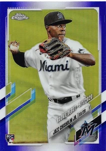 Jazz Chisholm Jr. 2021 Topps Chrome Update USC52 Miami Marlins Baseballkarte - Bild 1 von 2