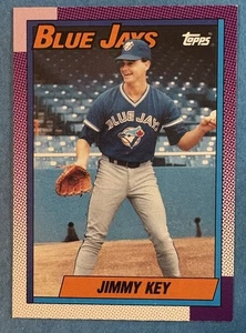 1990 O-Pee-Chee #371 Jimmy Key Toronto Blue Jays MLB - Picture 1 of 2