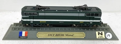 LOCOMOTIVES OF THE WORLD DEL PRADO - SNCF BB9300 - N GAUGE MODEL TRAIN 019 - Image 1 of 2