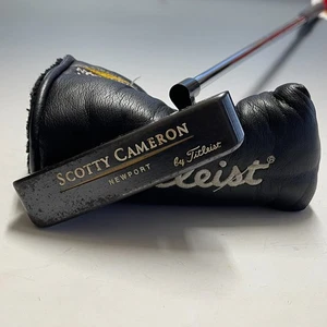Scotty Cameron Classic Newport 35" Oil Can 1995-1997 w/Cover Putter Titleist - Picture 1 of 20