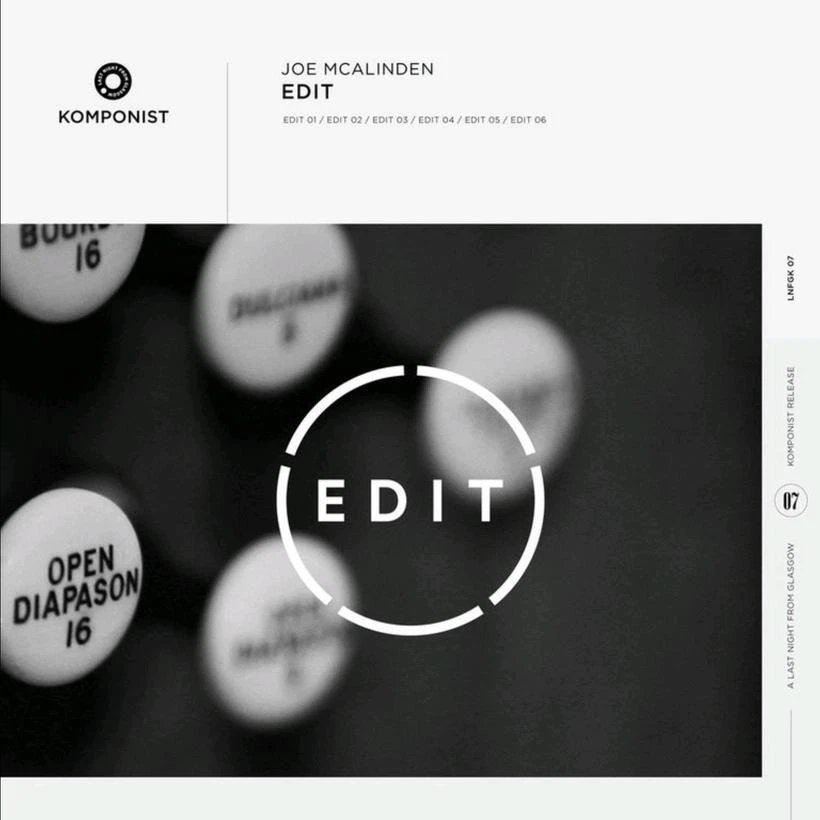 Joe McAlinden Joe McAlinden: Edit (Vinyl) 12" Album (UK IMPORT) - Image 1 of 1