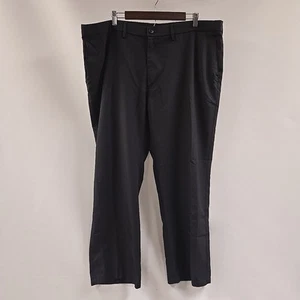 Haggar H26 gerade Anzughose Herren Größe 44 x 30 schwarz vorne flach - Bild 1 von 14