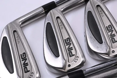 Ping S59 Tour Irons / 3-PW / Black Dot / Stiff Flex Ping Z-Z65 Shafts - Image 1 of 4