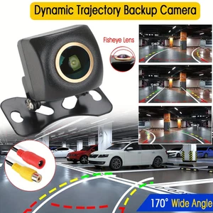 Dynamic Reverse Camera,170° Fisheye Wide Angle HD Night Vision Rear View Backup - Picture 1 of 6
