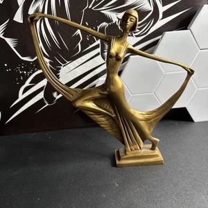 Vintage Bronzeskulptur Modernist Kunstwerk - Bild 1 von 19