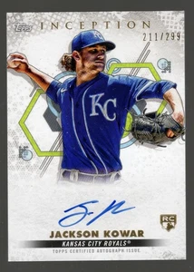2022 Topps Inception Rookie Emerging Stars Auto #BRES-JKR Jackson Kowar /299 Sh - Picture 1 of 2