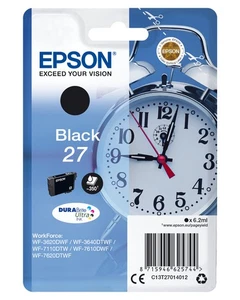 Epson C13T27014012/27 Ink cartridge black, 350 pages 6,2ml for Epson WF 3620 ... - Picture 1 of 2