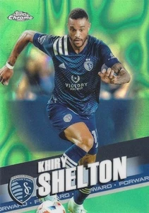 2022 Topps Cromo Major League Fútbol Base Verde Lava Paralelo (111 - 120) - MLS - Imagen 1 de 4