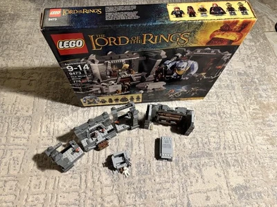 LEGO The Lord of the Rings:The Mines of Moria (9473) SET +BOX, NO MINIFIGS As is - Image 1 of 4
