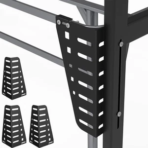 4 PCS Headboard Brackets for Metal Bed Frame, Attach Headboard to Bed Frame, ... - Picture 1 of 7
