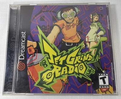 Jet Grind Radio (Sega Dreamcast, 2000) Completo CIB Probado MUY BONITO Foto 1 de 4