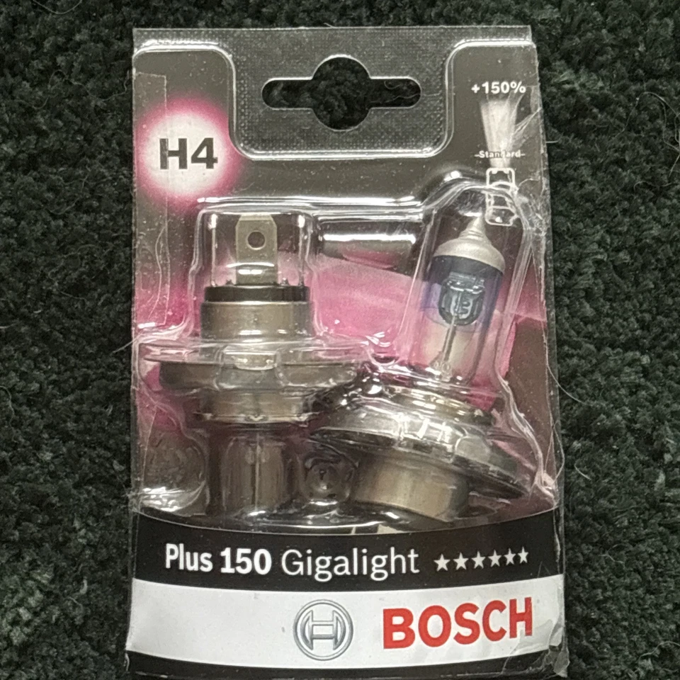KIT LAMPADE ALOGENE H4 PLUS + 150 GIGALIGHT BOSCH 1987301136 12V 60/55W 2 PEZZI - Image 1 of 1