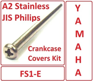 Yamaha FS1E - Kit de cubiertas de cárter - Stainless Philips - Imagen 1 de 1